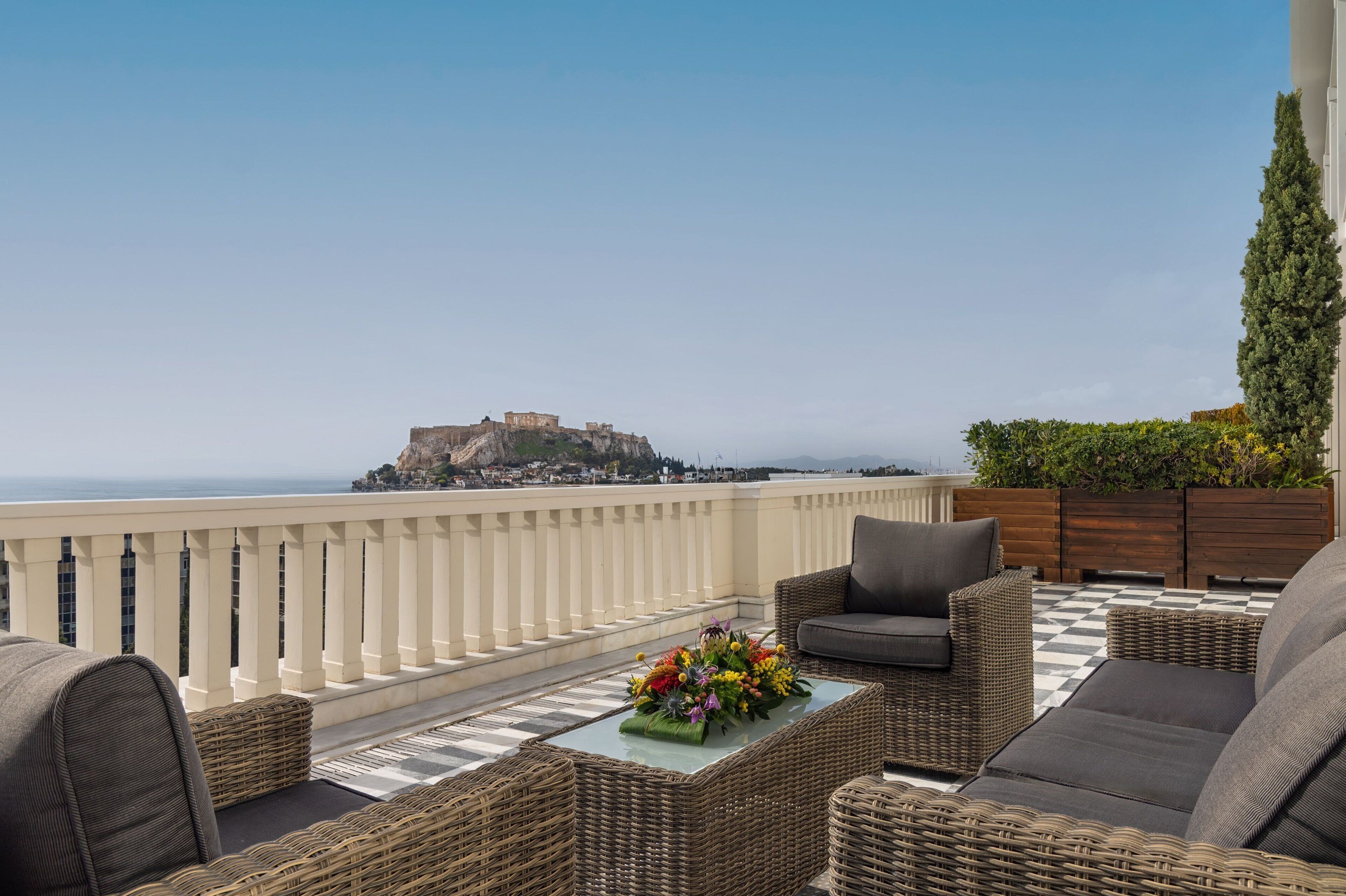 Executive Acropolis Suite, 1 Bedroom Suite, 1 King, Acropolis view, High floor | View from room