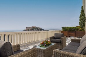 Executive Acropolis Suite, 1 Bedroom Suite, 1 King, Acropolis view, High floor | View from room