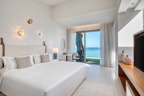Suite, 1 Bedroom, Private Pool (Pavilion Suite Waterfront with private pool) | View from room - Domes Miramare, a Luxury Collection Resort, Corfu - Adults Only (Corfu)