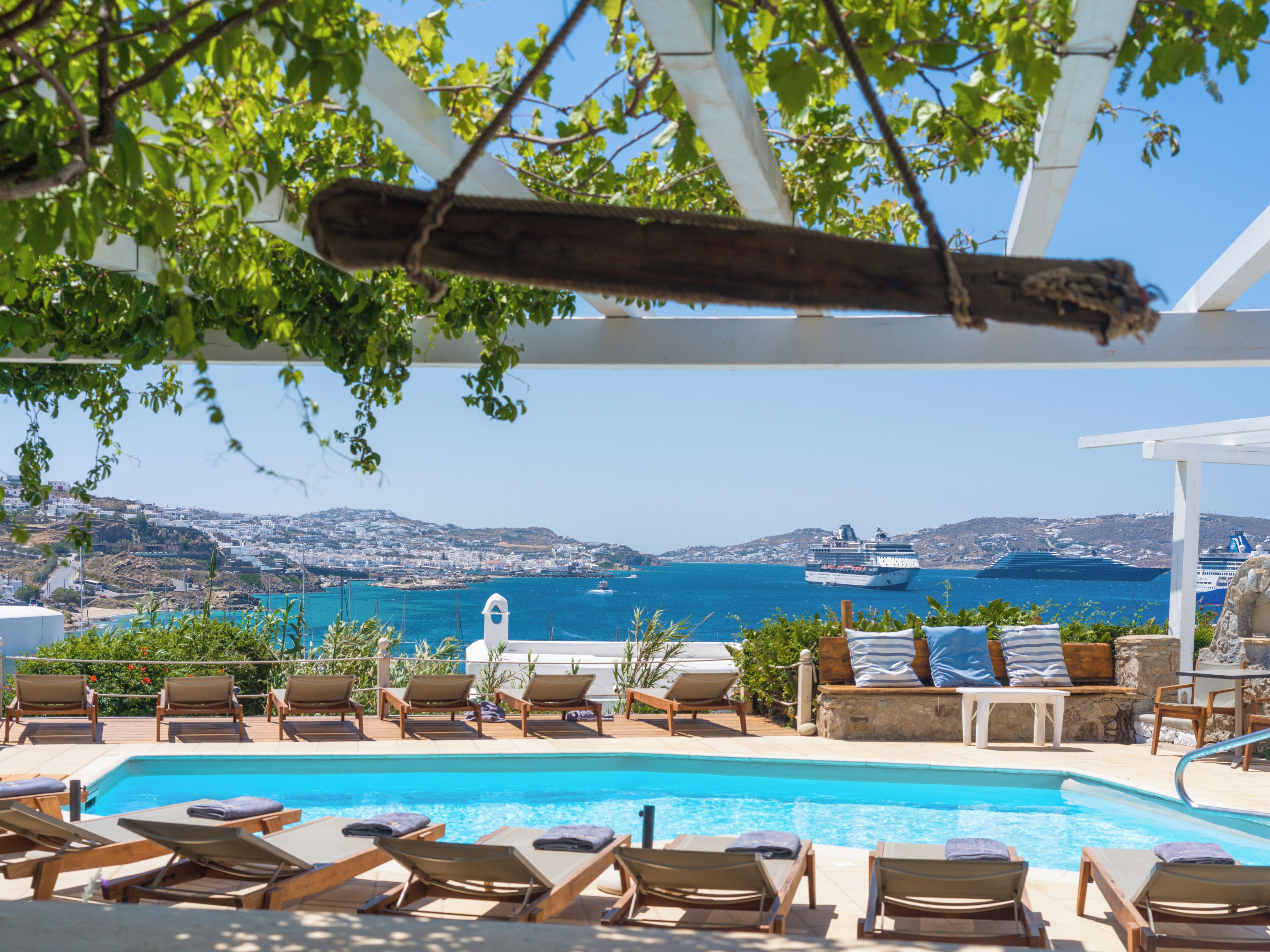 Seasonal outdoor pool