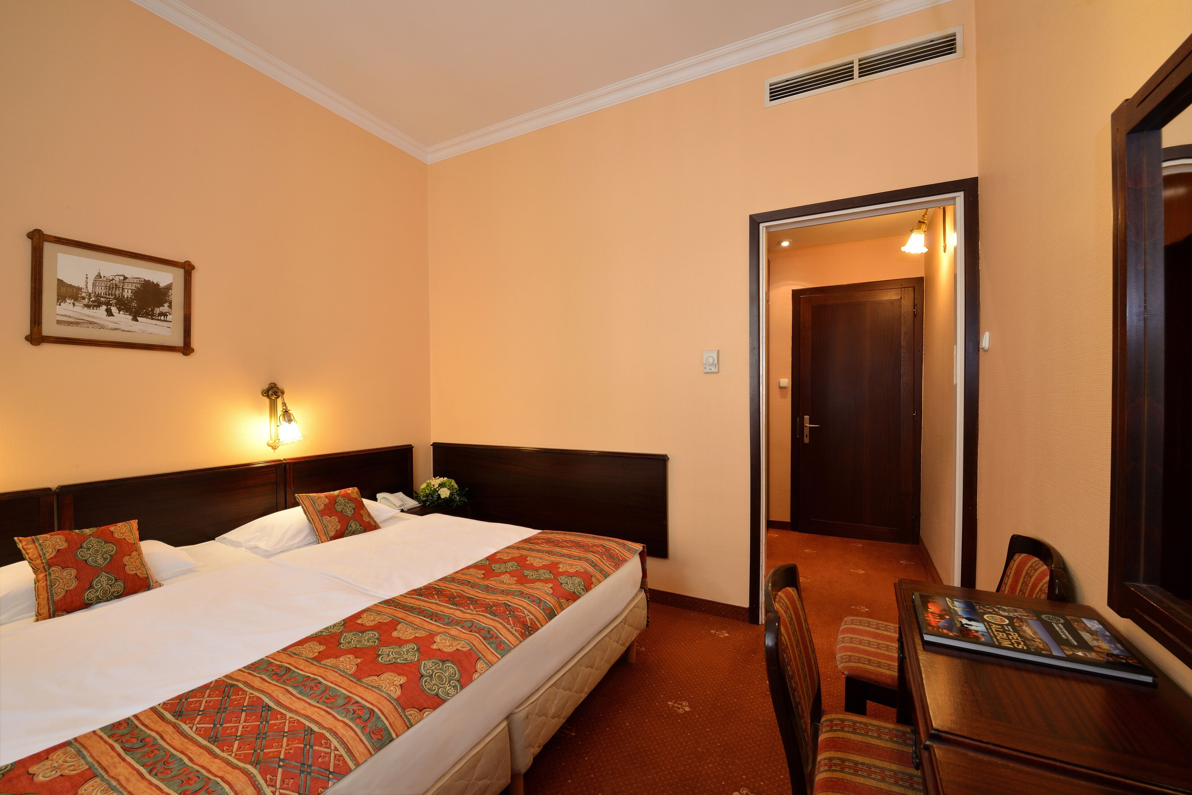 hypo-allergenic bedding, blackout curtains, soundproofing, free wifi