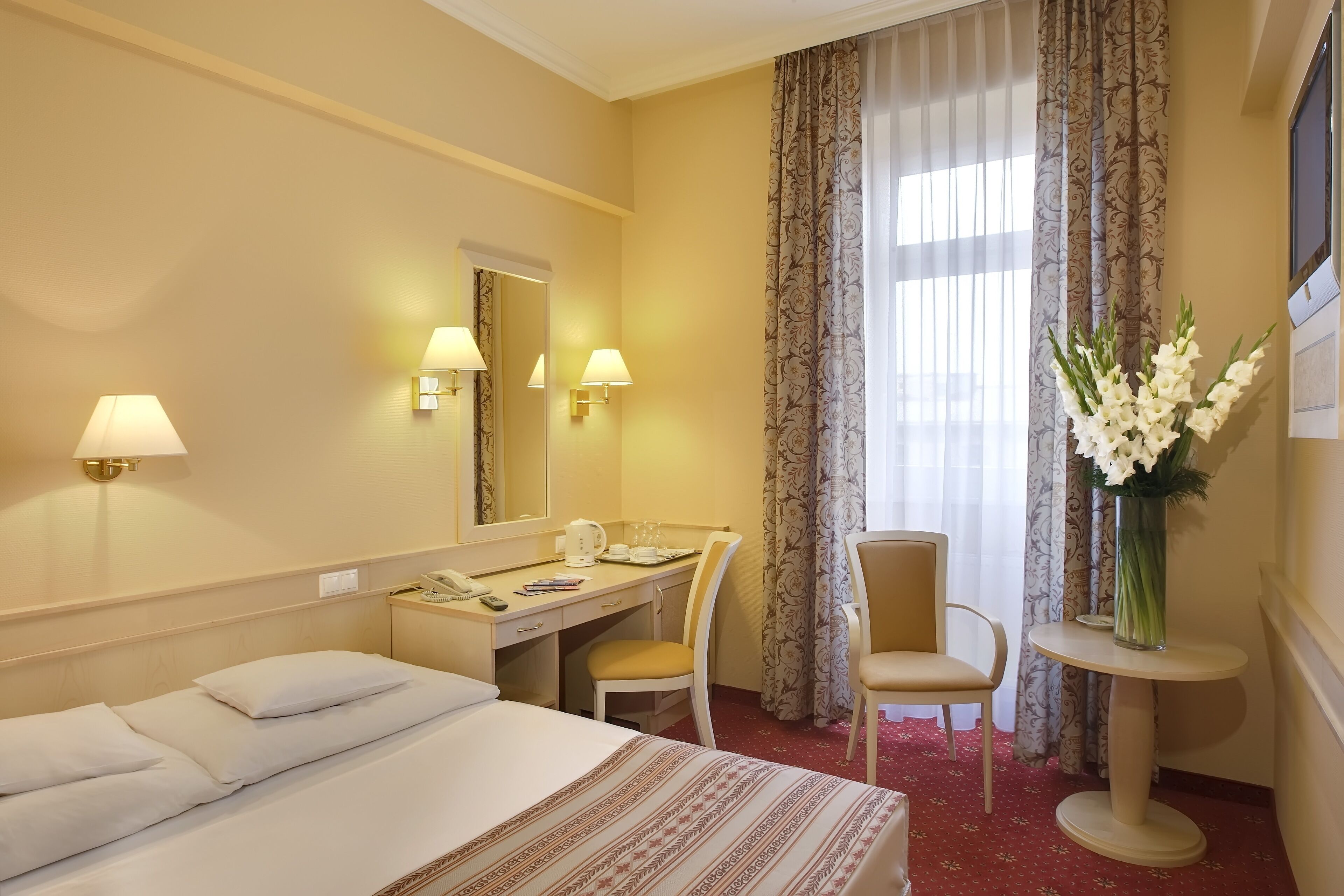 superior double room | hypo-allergenic bedding, blackout curtains, soundproofing, free wifi
