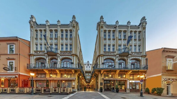 Façade de l’hébergement 