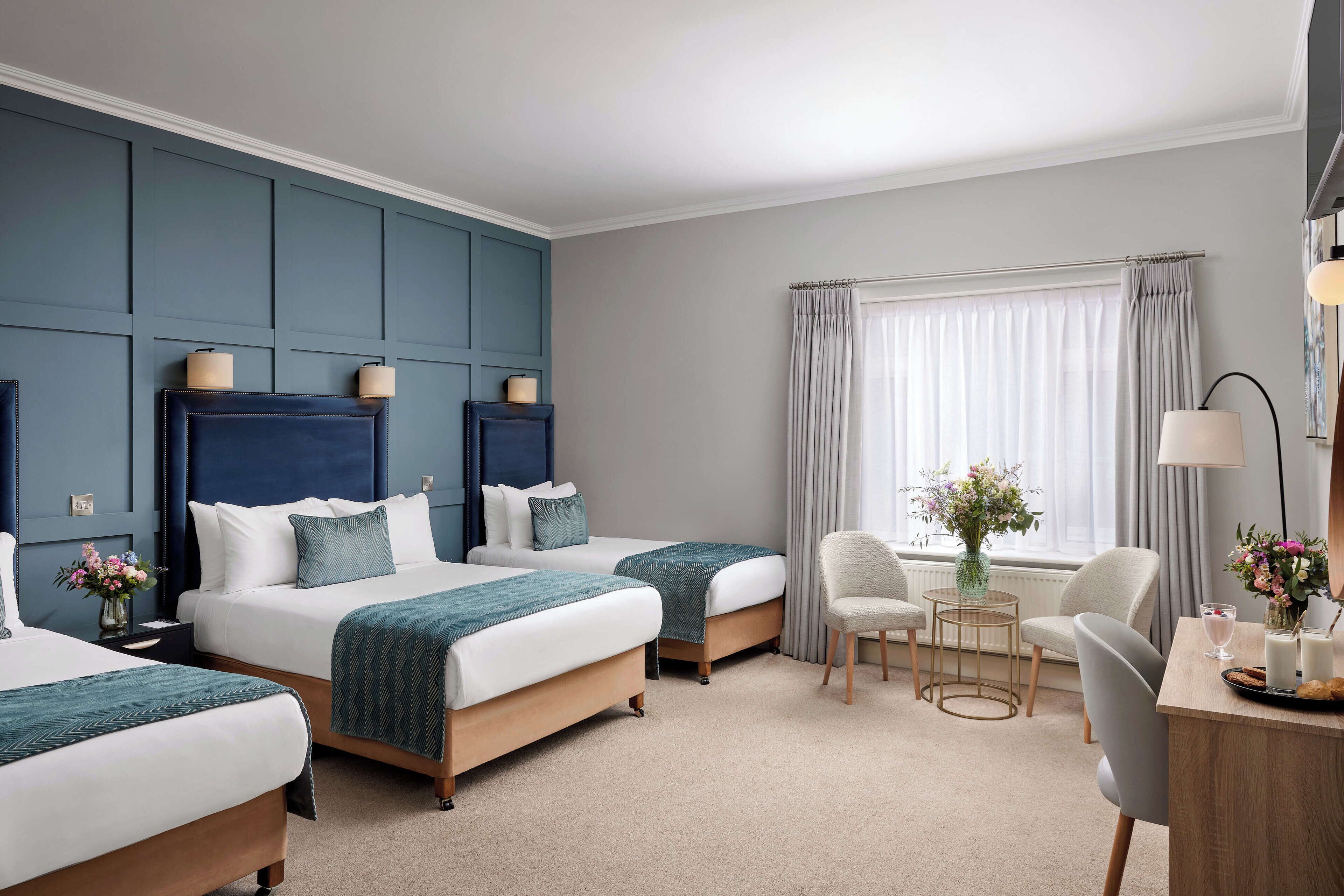 triple room | premium bedding, in-room safe, laptop workspace, iron/ironing board