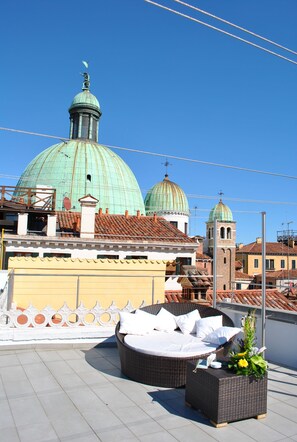 Terrasse sur le toit