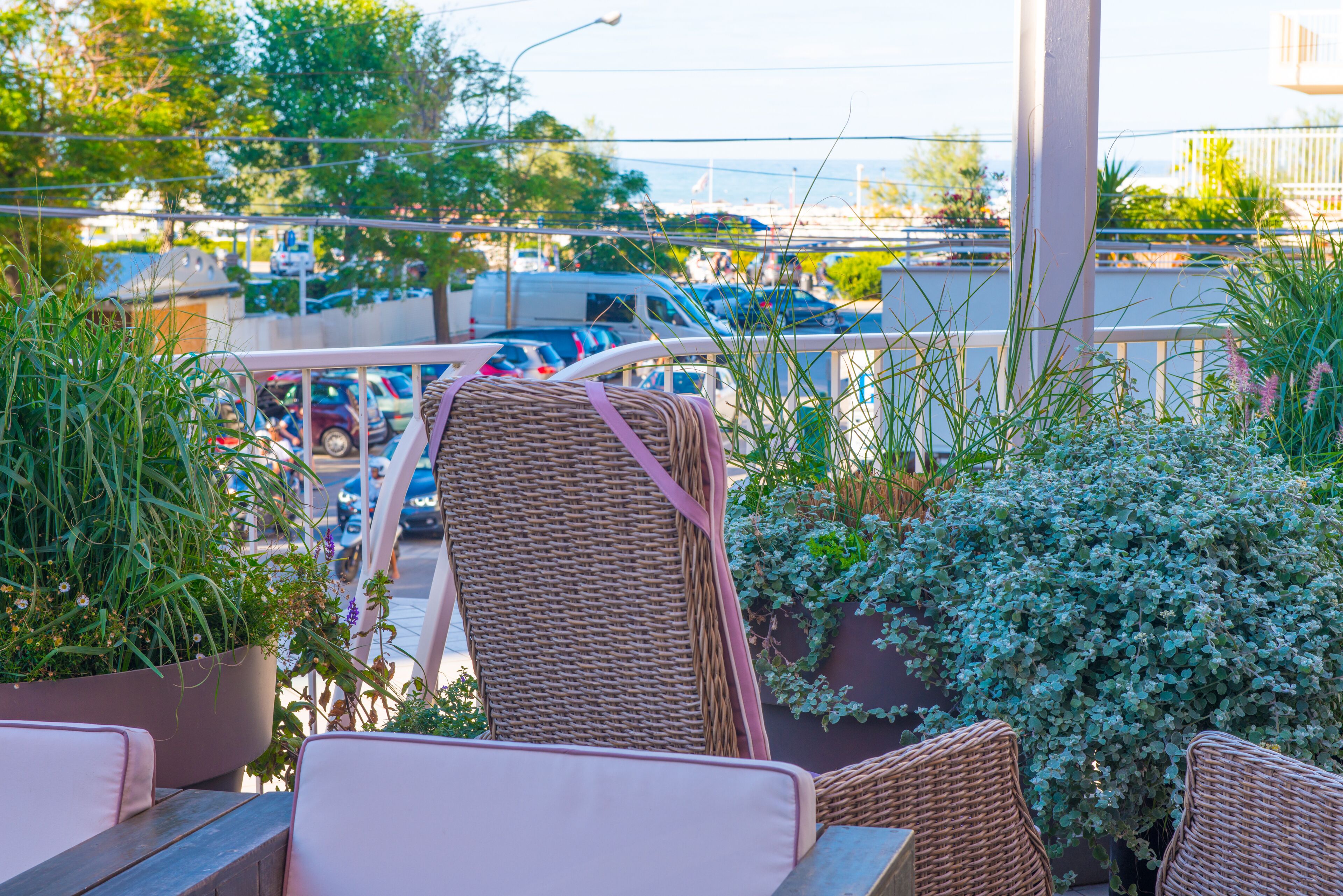 Terrasse sur le toit