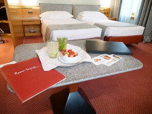 Minibar, in-room safe, desk, blackout curtains