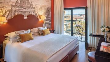 Camera Deluxe con letto matrimoniale o 2 letti singoli, balcone | Balcone