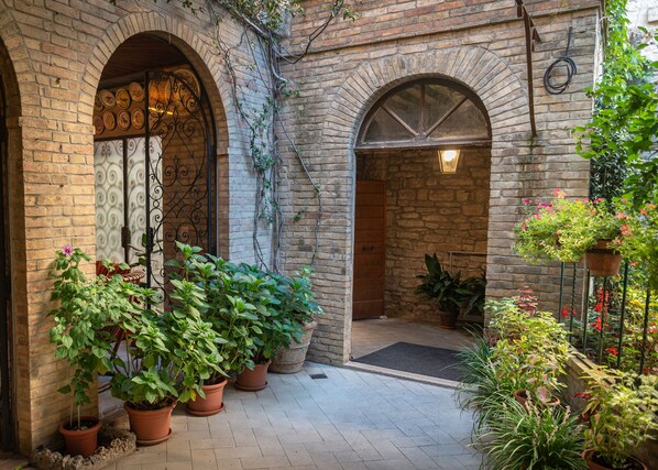 Interior entrance