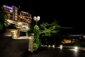 Front of property – evening/night