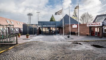 Voorkant van accommodatie