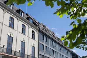 Fassade der Unterkunft