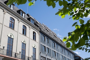 Overnatningsstedets facade