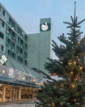 Fassade der Unterkunft