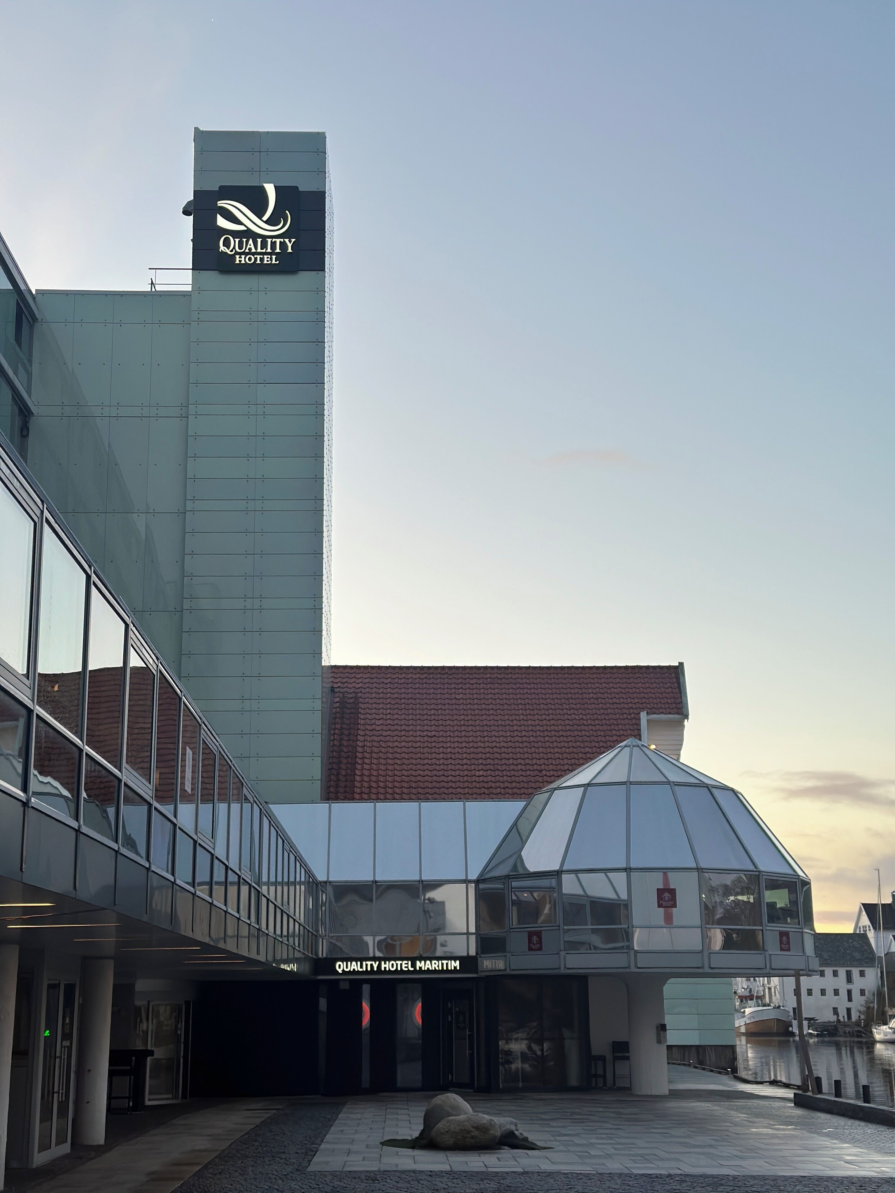 Façade de l’hébergement