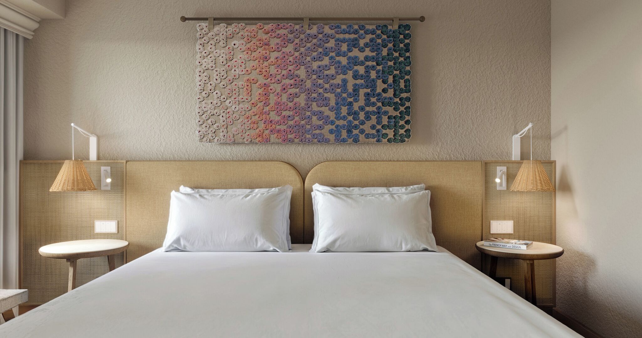 classic triple room, 2 single beds | minibar, in-room safe, desk, blackout curtains