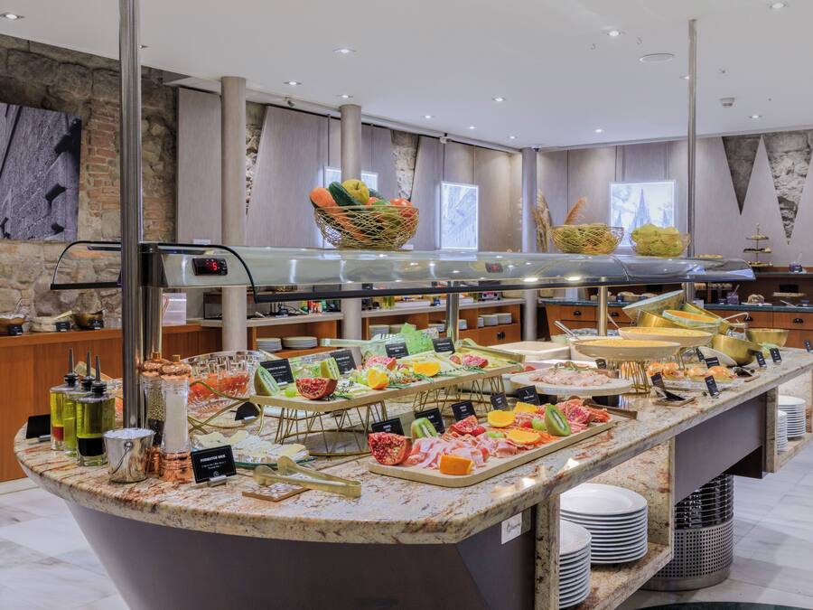 Daily buffet breakfast for a fee