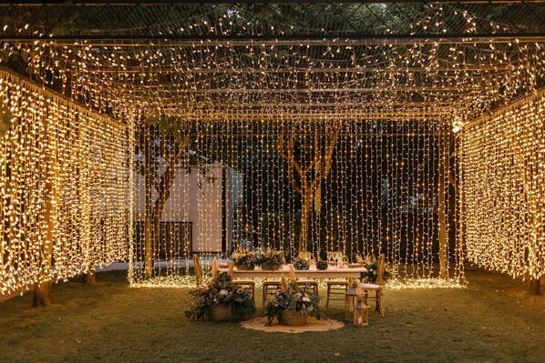 Indoor wedding