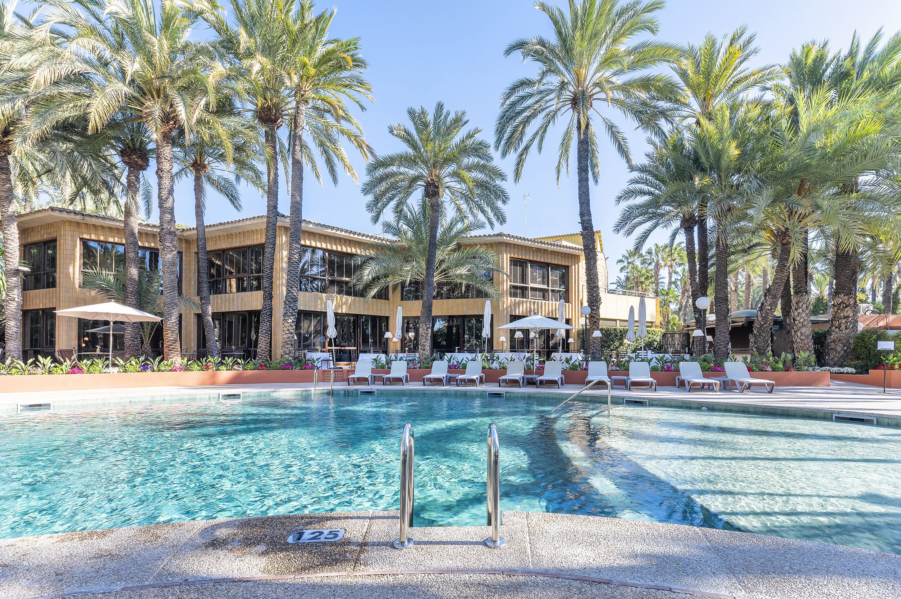 屋外プール、サンラウンジャー