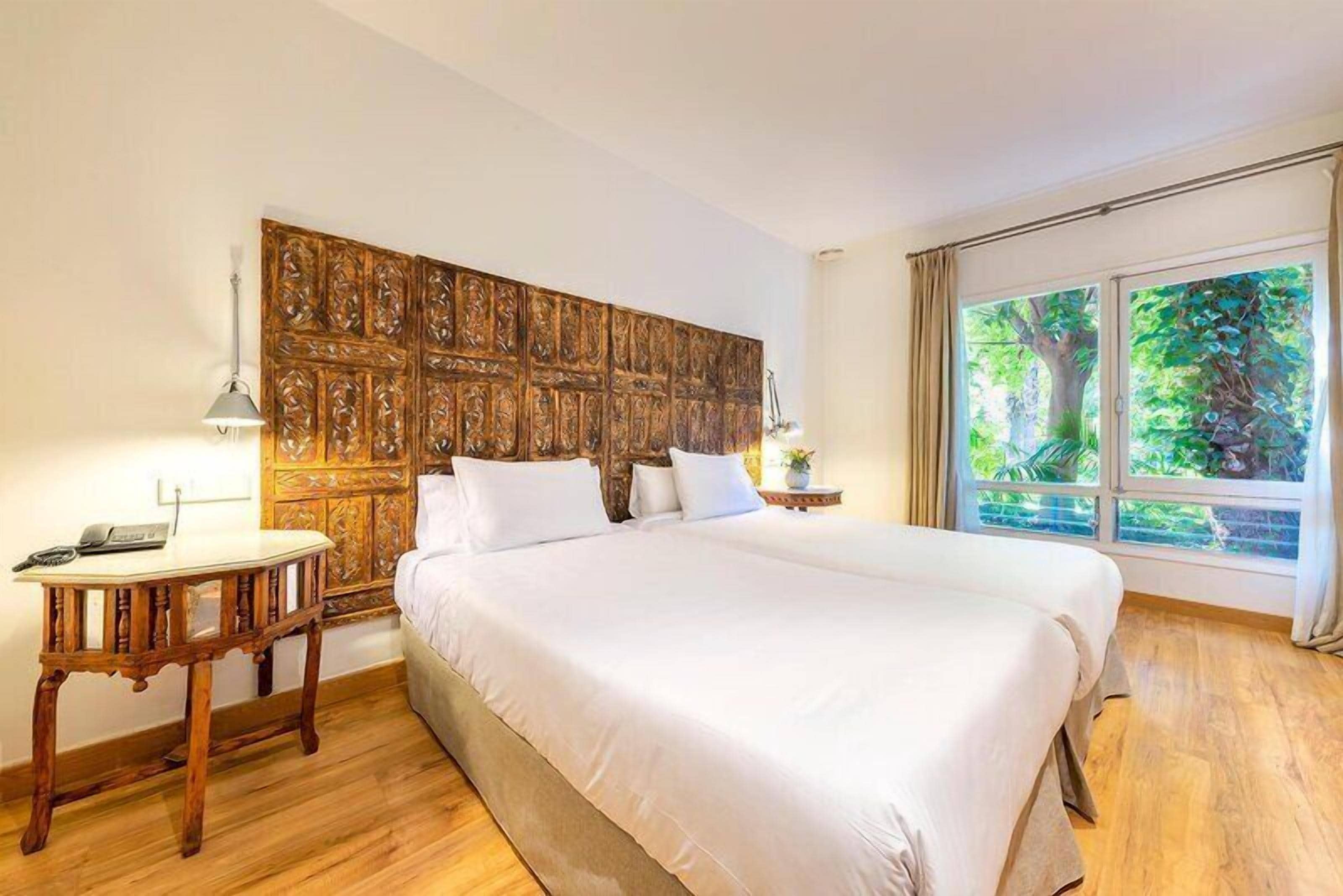 Down duvets, minibar, in-room safe, desk