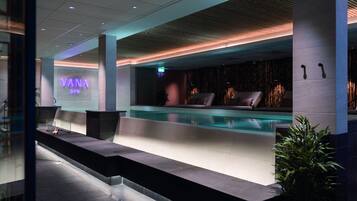 Sauna seca, tratamentos corporais, massagens suecas