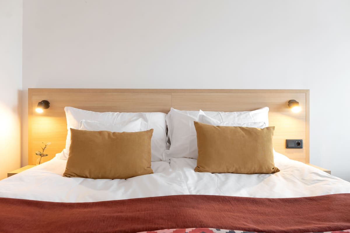 superior room | 1 bedroom, minibar, desk, laptop workspace