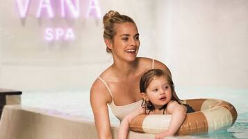 Sauna, soins corporels, massages suédois, massages prénataux, massages