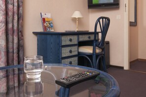 In-room safe, desk, blackout curtains, soundproofing