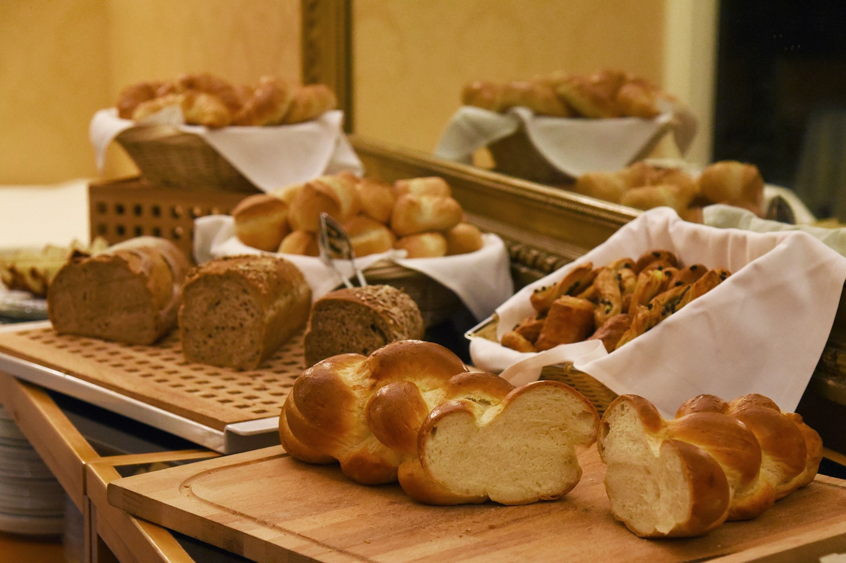daily buffet breakfast (chf 23 per person)