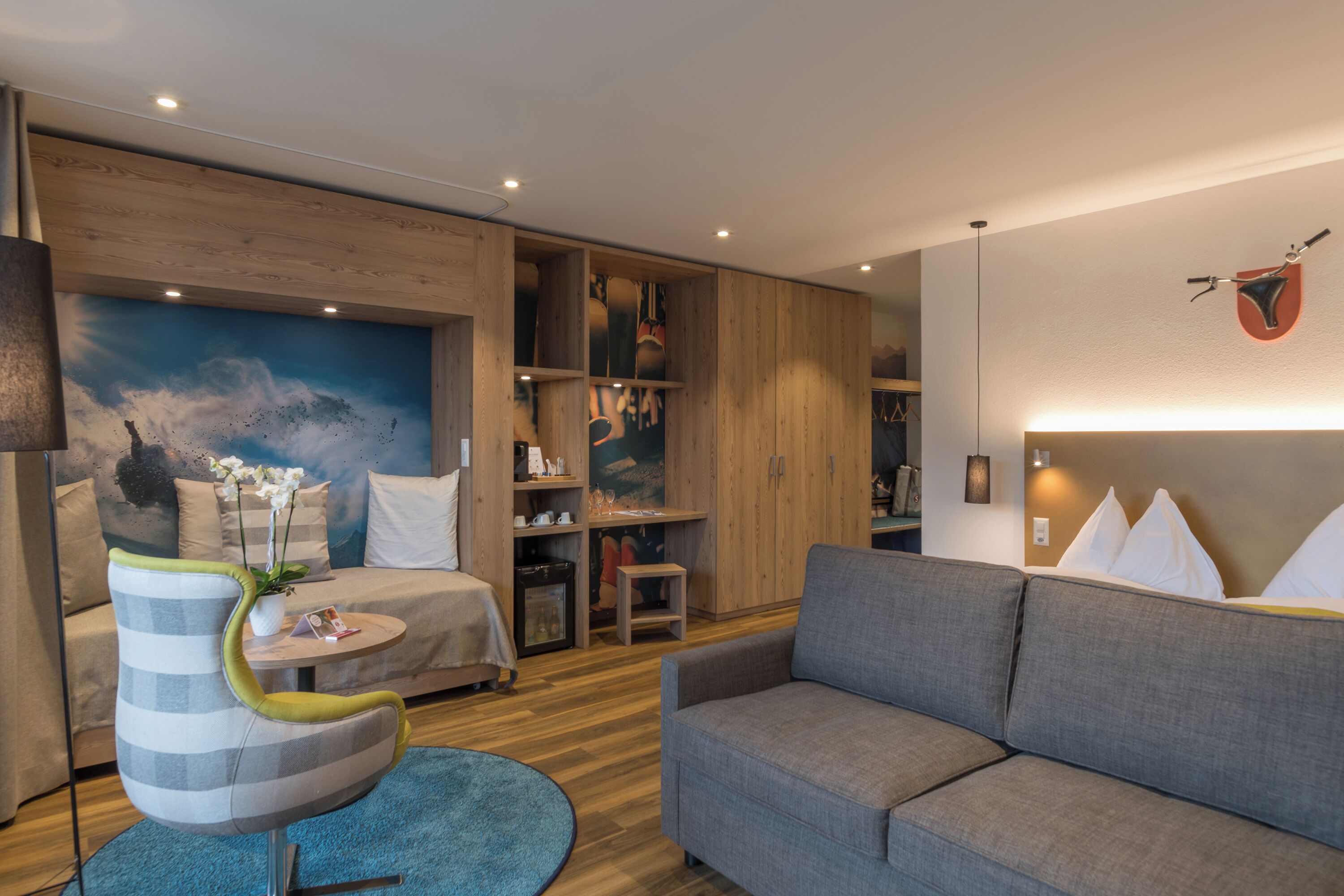 Habitación Premium | Ropa de cama hipoalergénica y artículos del minibar gratis 