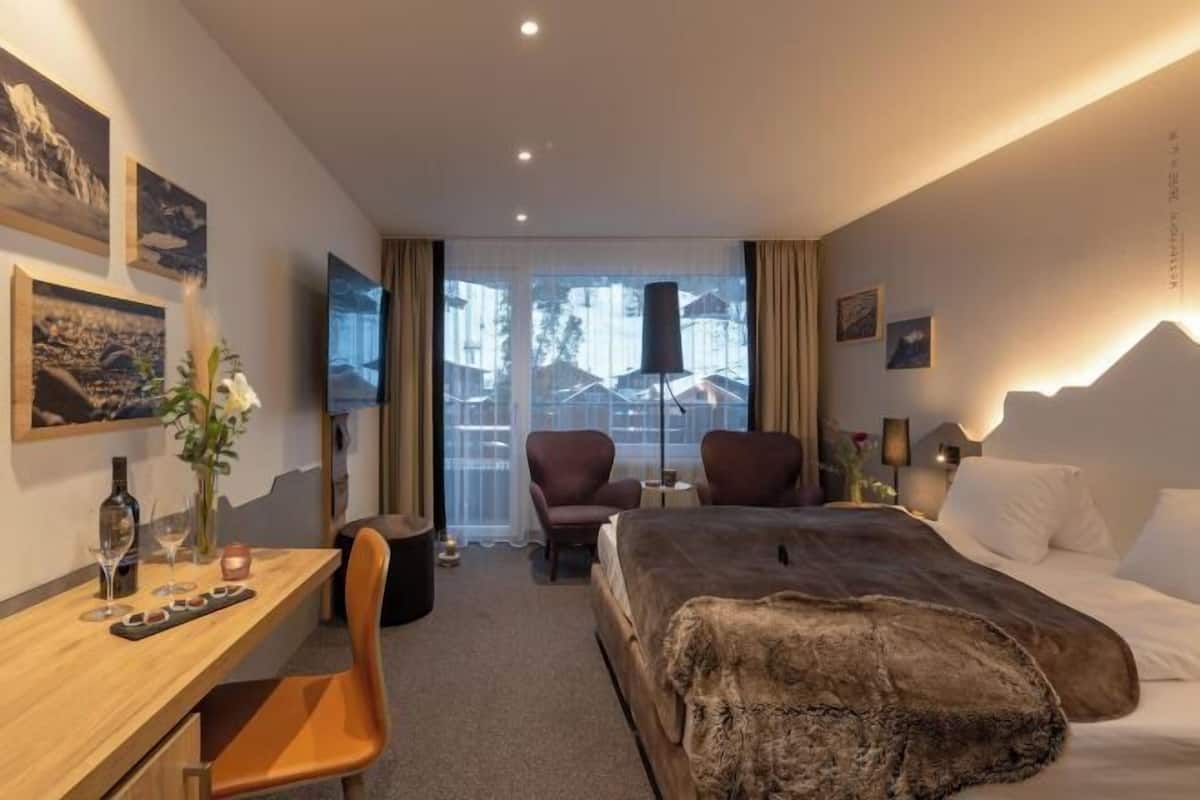 1 slaapkamer, hypoallergeen beddengoed, een gratis minibar