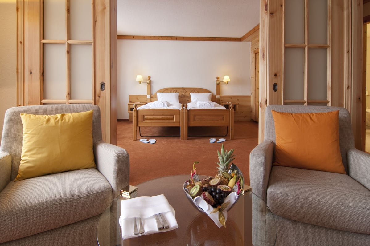 1 slaapkamer, hypoallergeen beddengoed, een gratis minibar