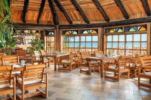 Breakfast, lunch, dinner served; local and international cuisine 