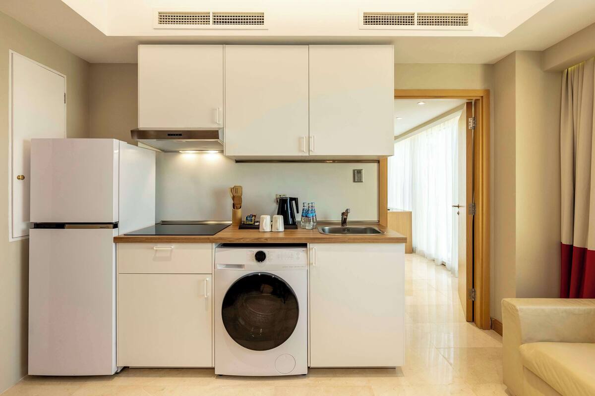 studio (apartment) | private kitchenette | electric kettle, eco-friendly cleaning products