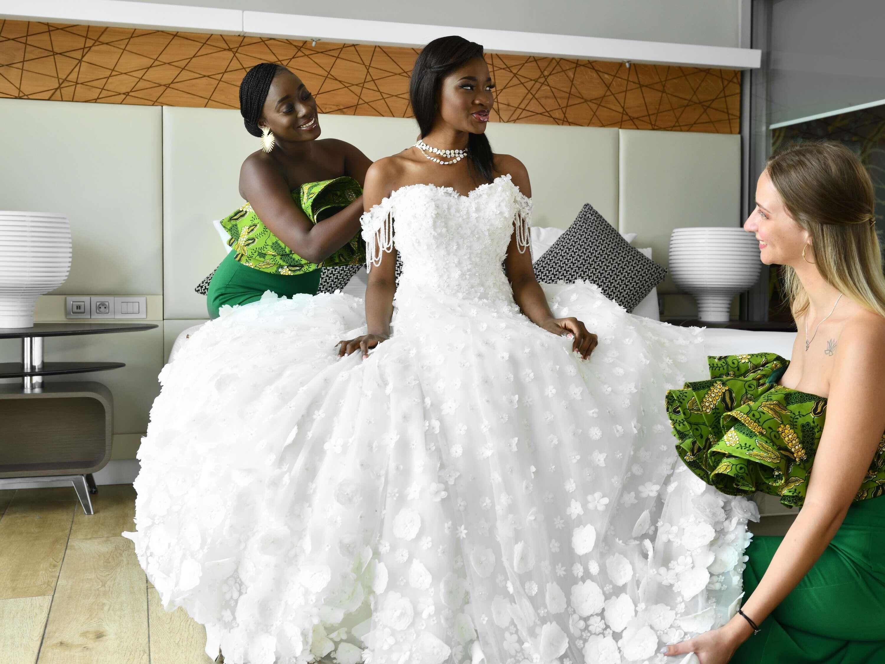 Indoor wedding