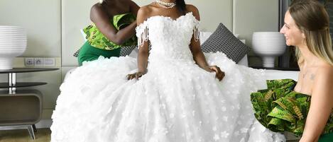 Indoor wedding