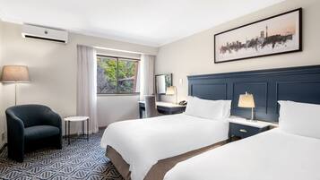 Down comforters, in-room safe, desk, laptop workspace