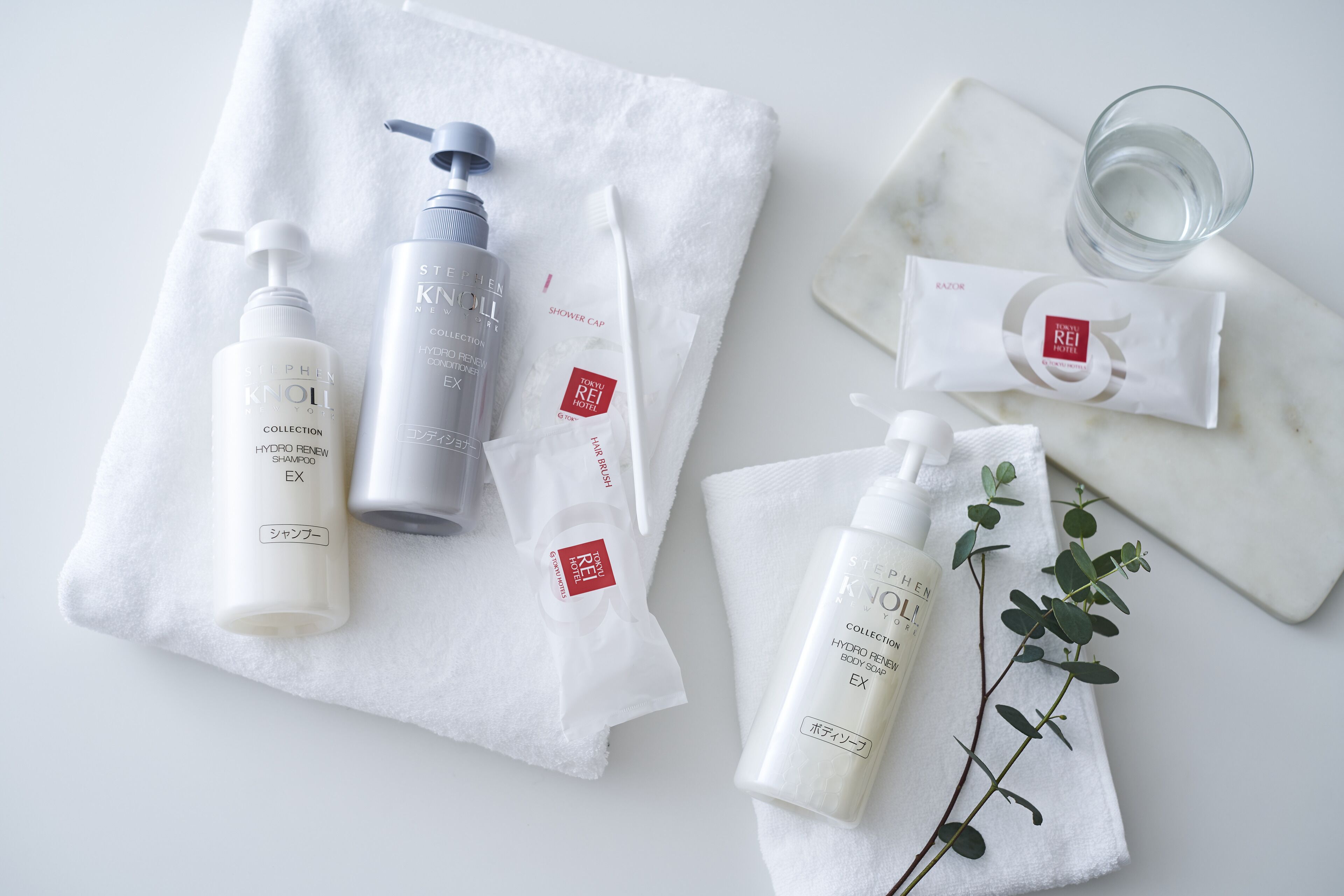 free toiletries, hair dryer, slippers, bidet