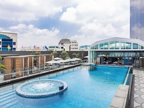 Indoor pool, outdoor pool, cabanas (surcharge) - The Ambassador Seoul - A Pullman Hotel (Seoul)