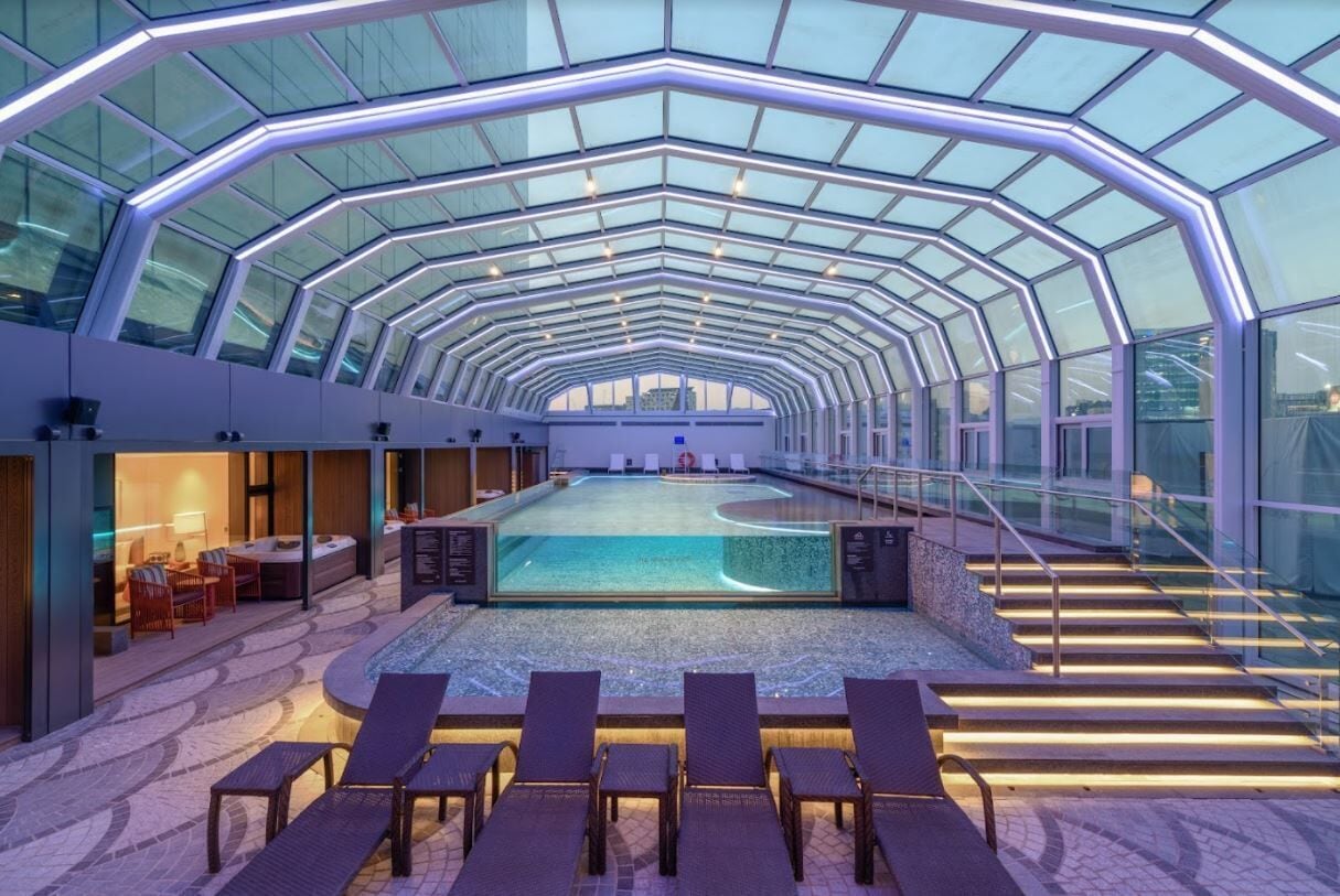 indoor pool, outdoor pool, pool cabanas (surcharge)