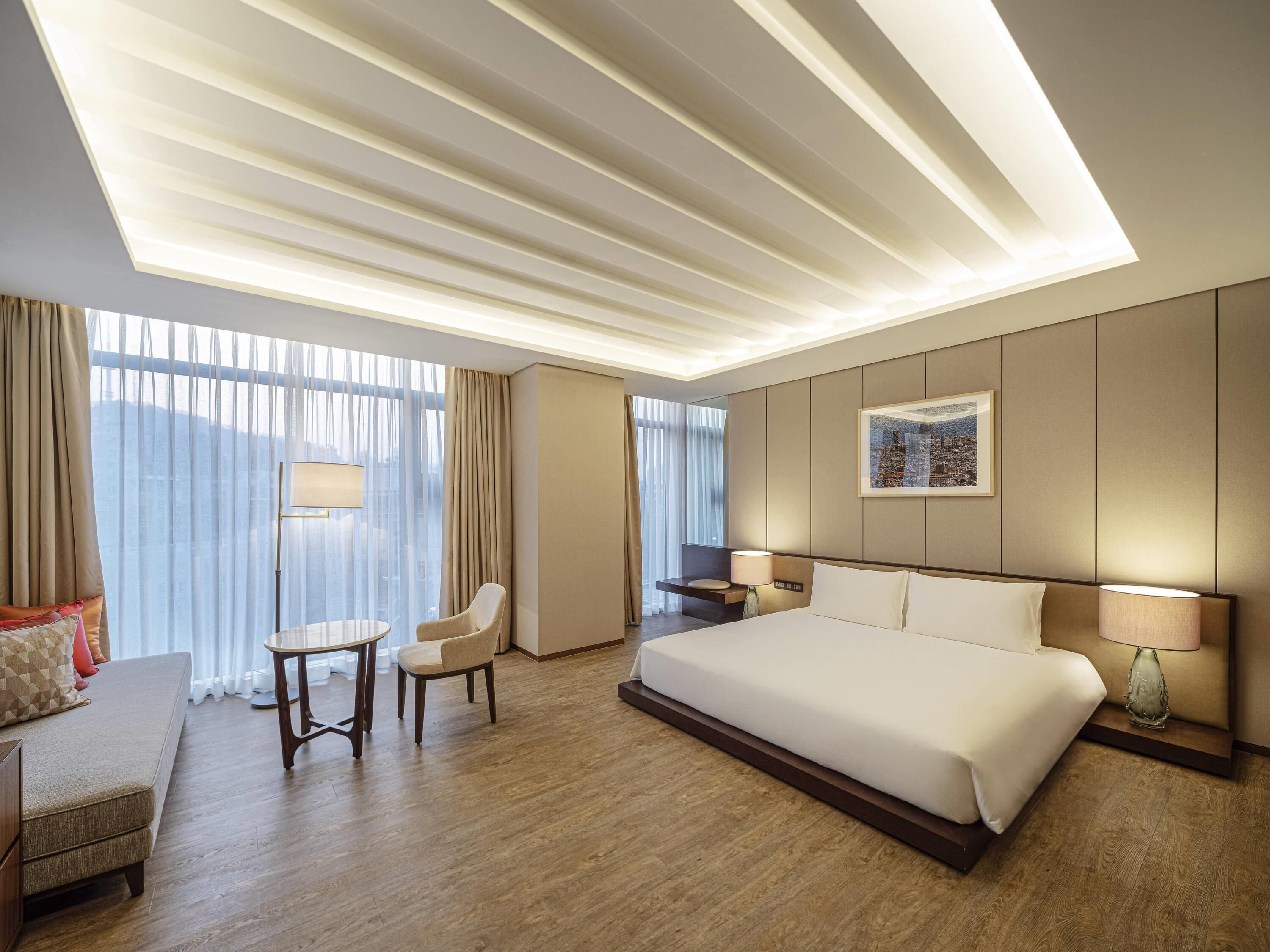 Kamer, 1 tweepersoonsbed (Korean) | Luxe beddengoed, een kluis op de kamer, individueel gedecoreerd