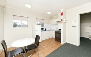 Standard One Bedroom Apartment  | Private kitchen | Electric kettle, toaster