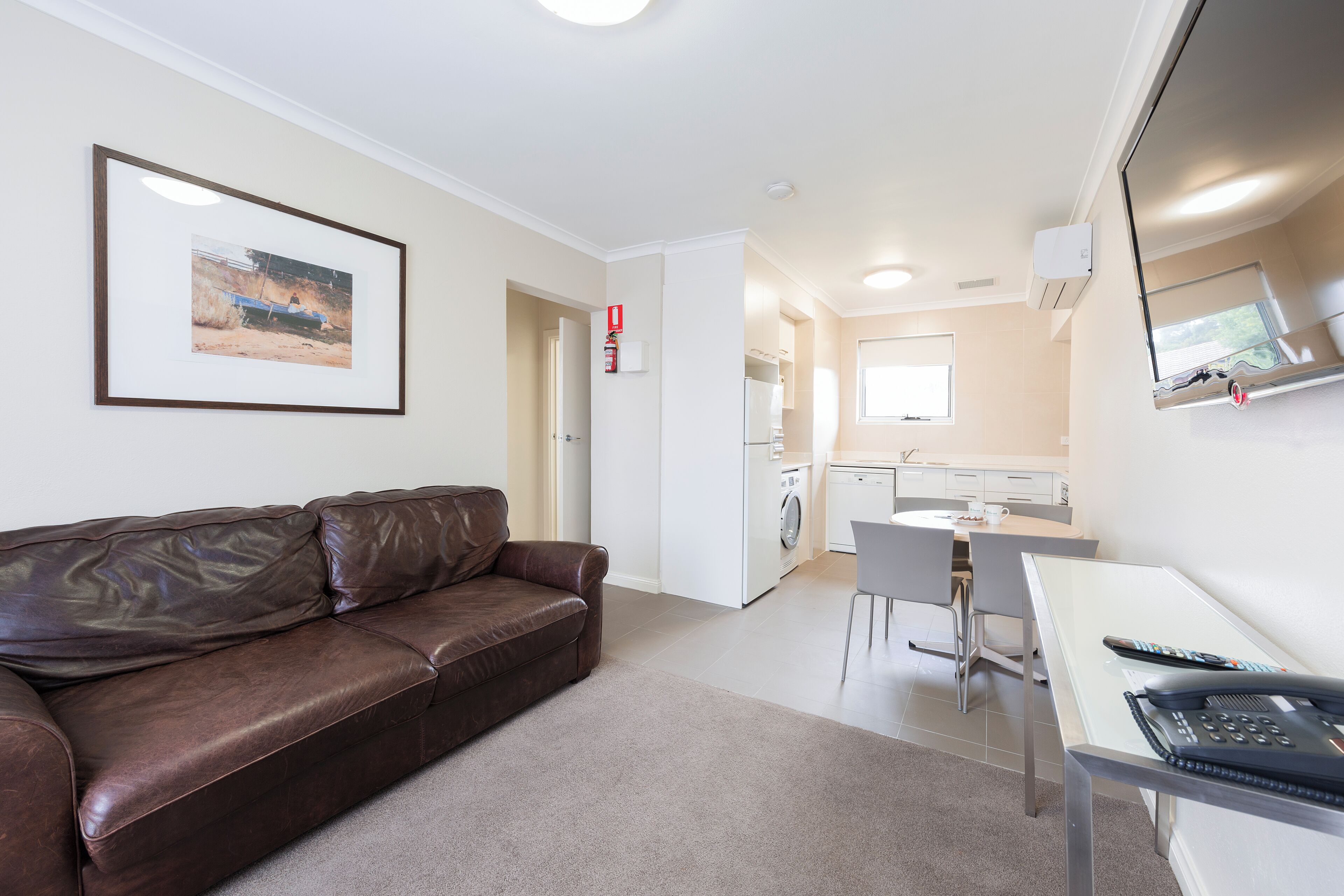 Executive Apartment, 2 Bedrooms | Desk, iron/ironing board, free WiFi, bed sheets