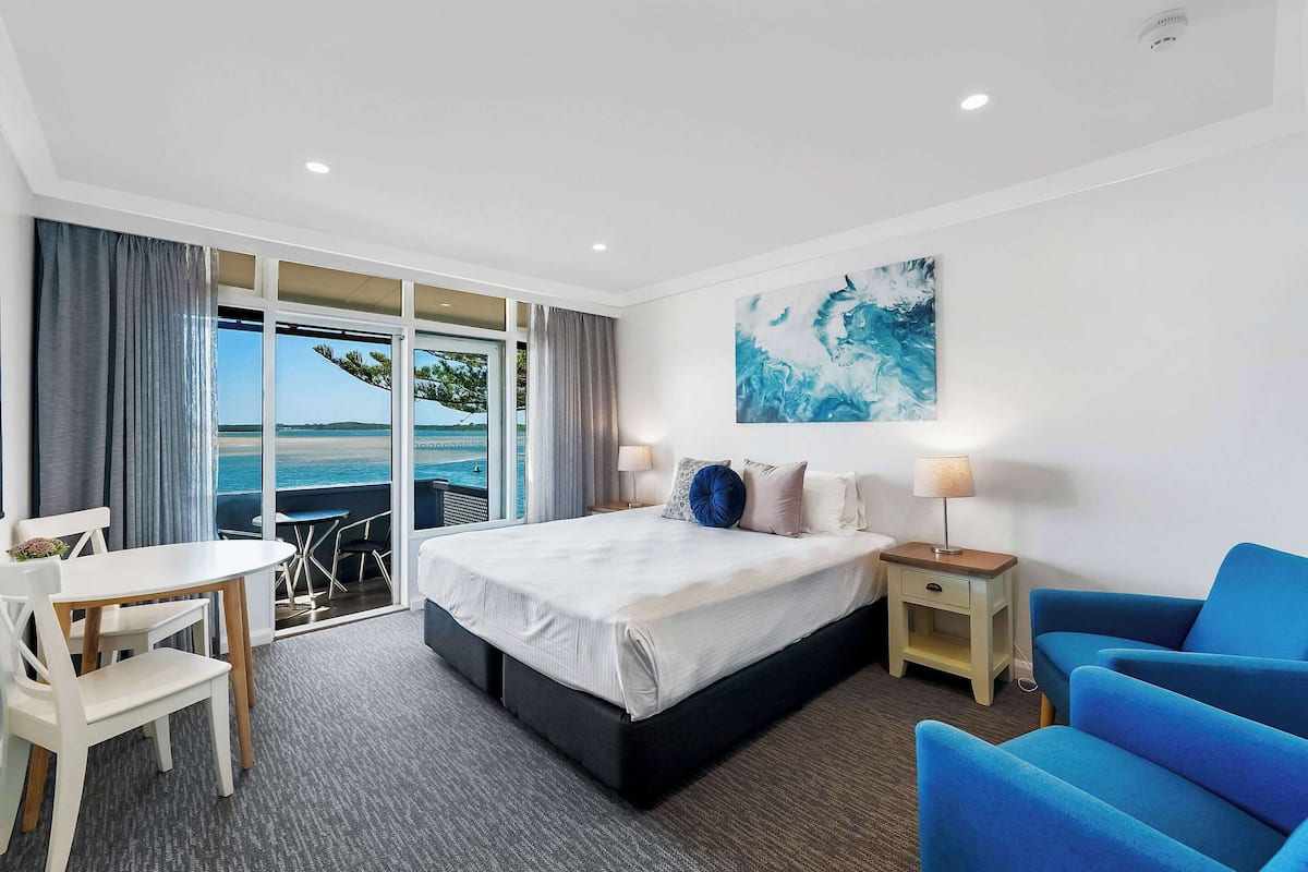 In-room safe, desk, laptop workspace, blackout curtains