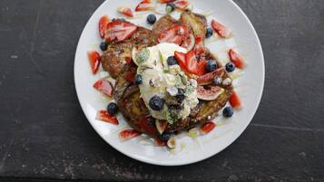 Daily English breakfast (AUD 28 per person)