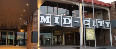 Façade de l’hébergement