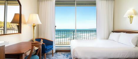 Queen and Single Ocean View