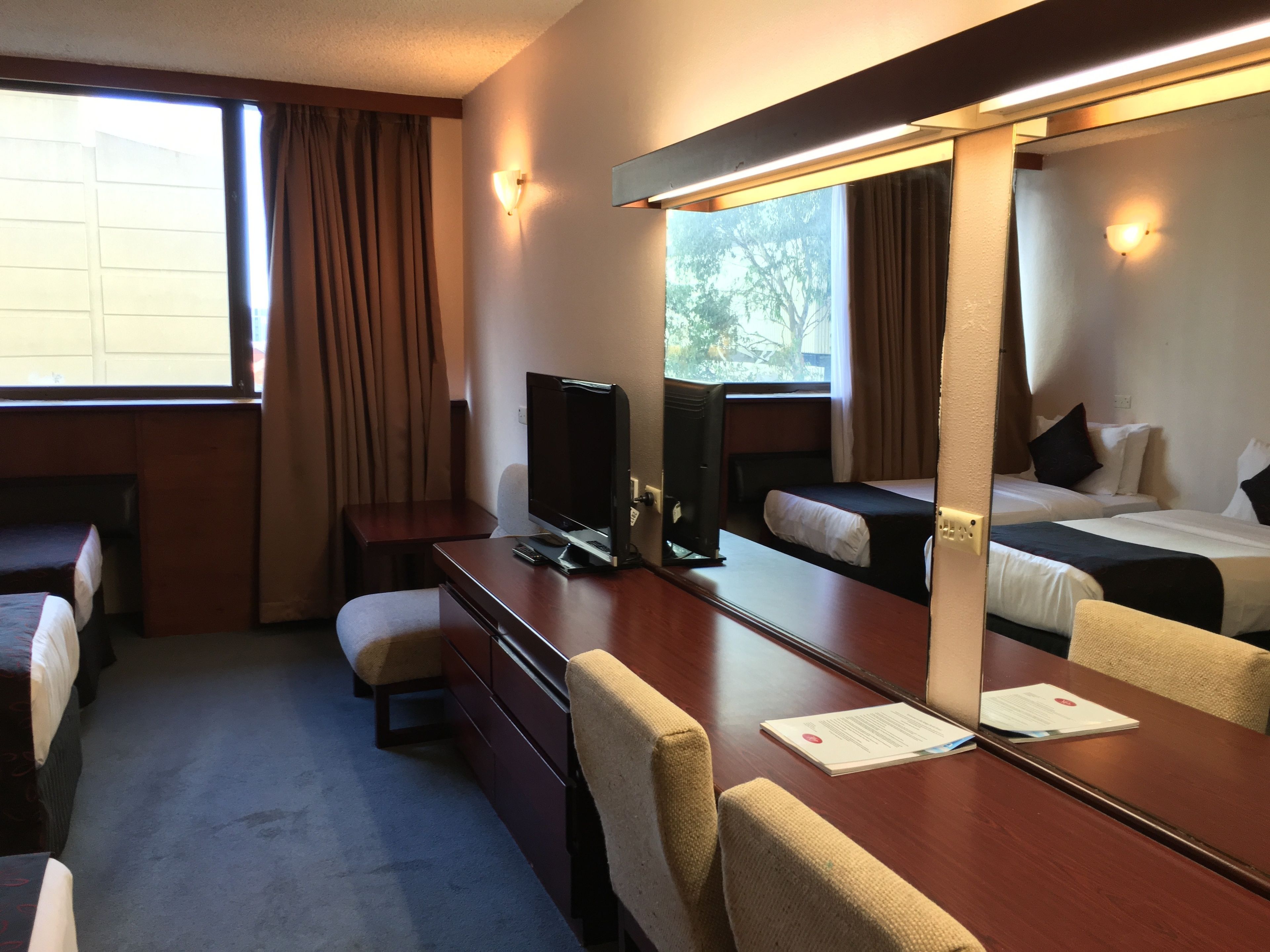 Standard Family Room | Select Comfort beds, iron/ironing board, free cribs/infant beds