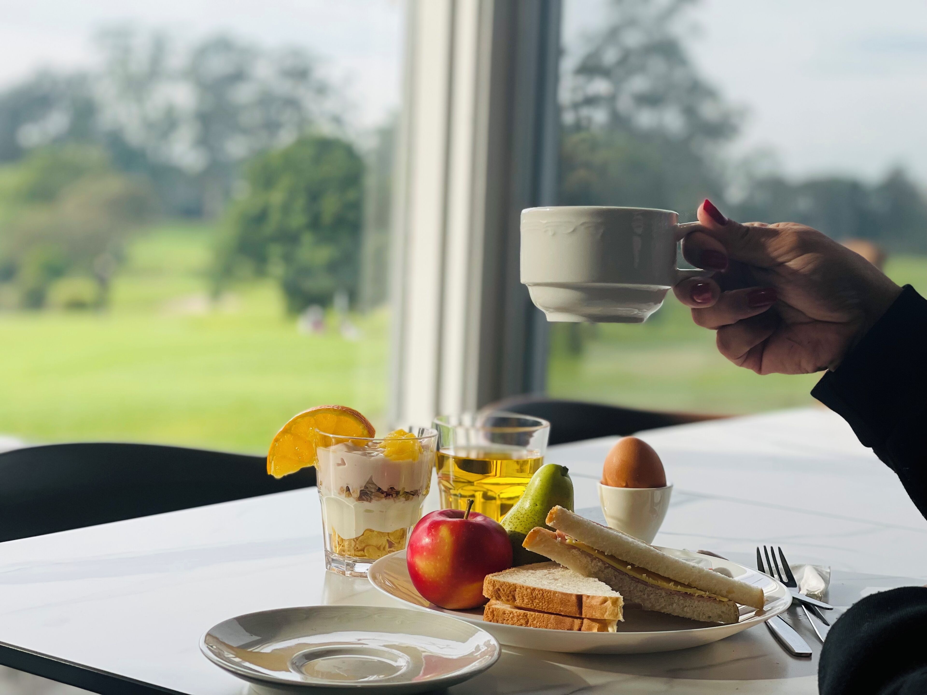 daily continental breakfast (aud 12 per person)
