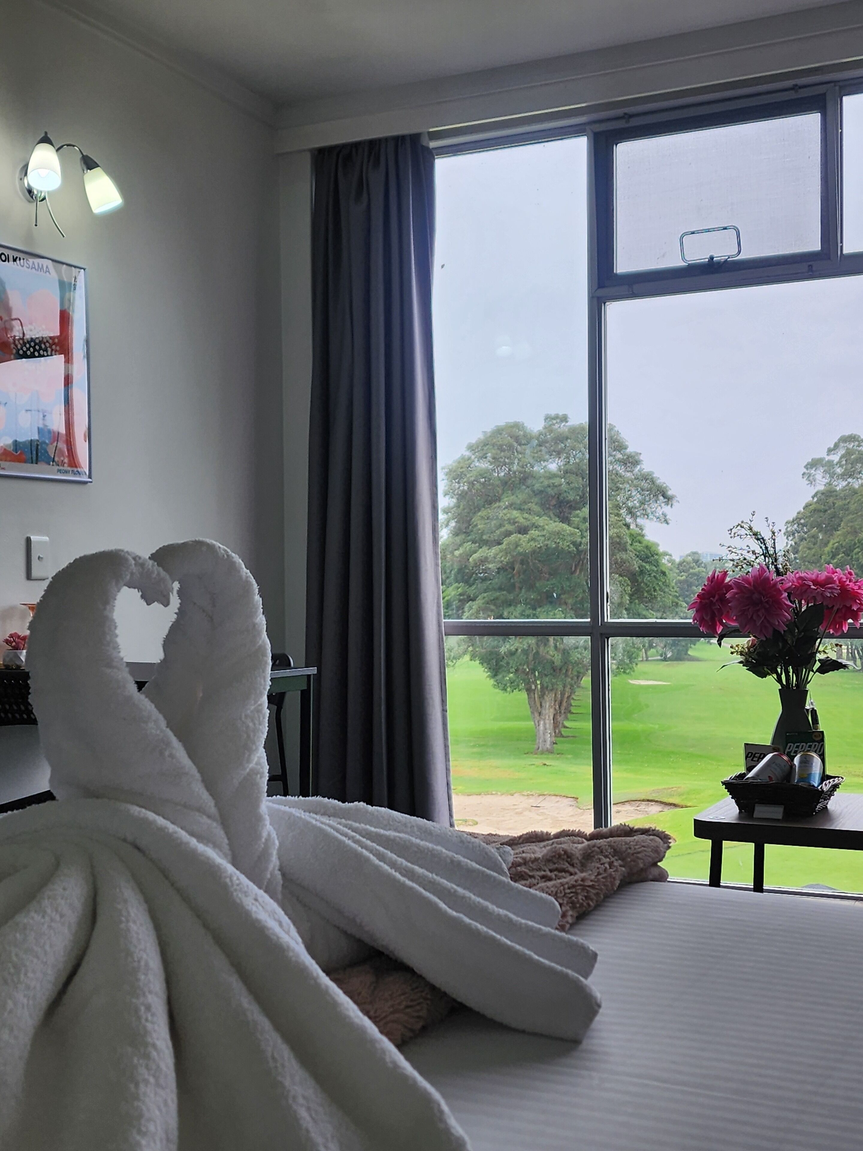 Romantic Room | Individually furnished, desk, laptop workspace, blackout drapes